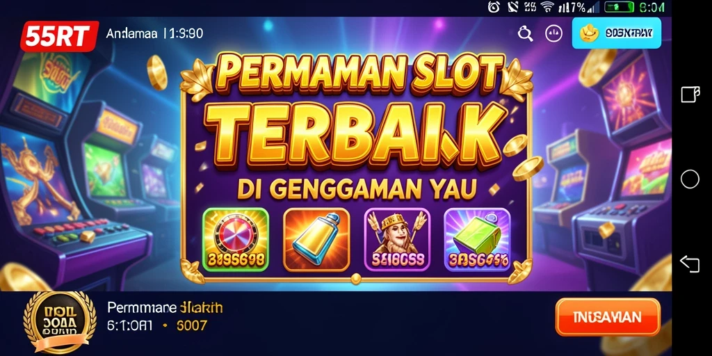 Screenshot gameplay 55RT menampilkan pengalaman slot yang menawan.