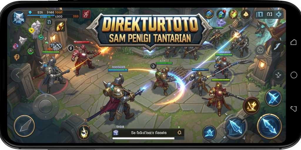 Screenshot game DIREKTURTOTO menampilkan aksi manajemen strategi yang seru.