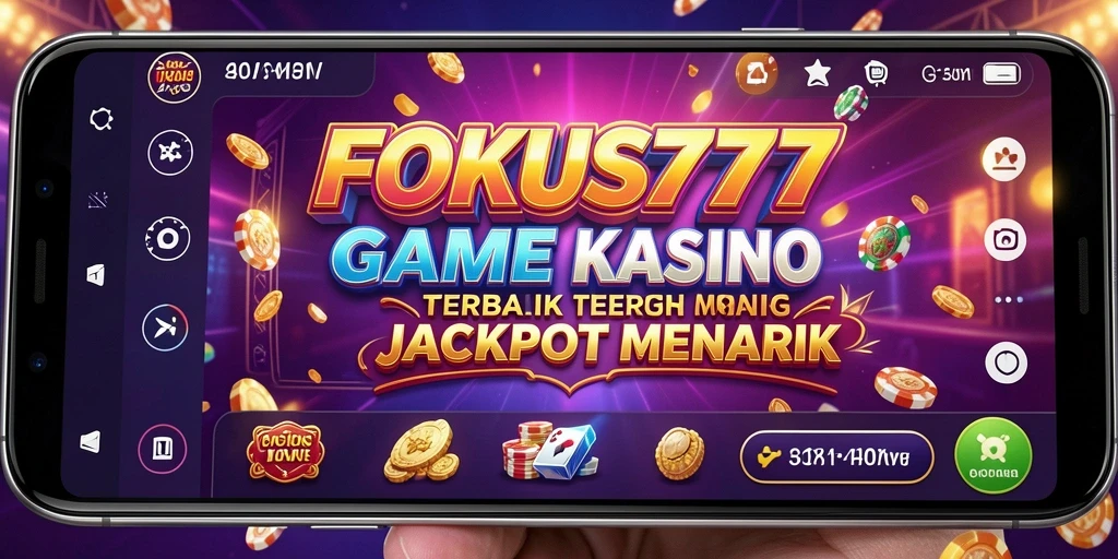 Gameplay seru FOKUS777 dengan berbagai pilihan permainan Kasino.