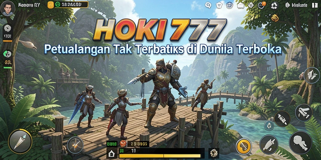Gameplay mendebarkan di dunia terbuka HOKI777.