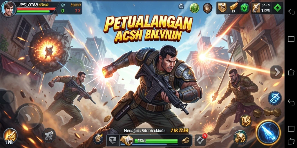 Tampilan gameplay JPSLOT88 yang seru dan mendebarkan.