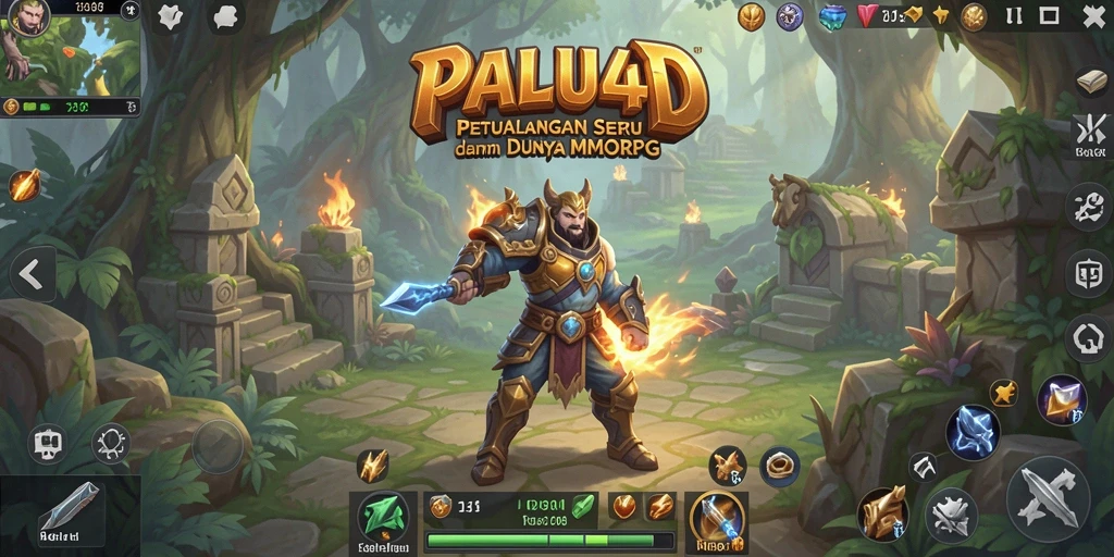 Tampilan gameplay PALU4D yang menarik dalam dunia MMORPG.