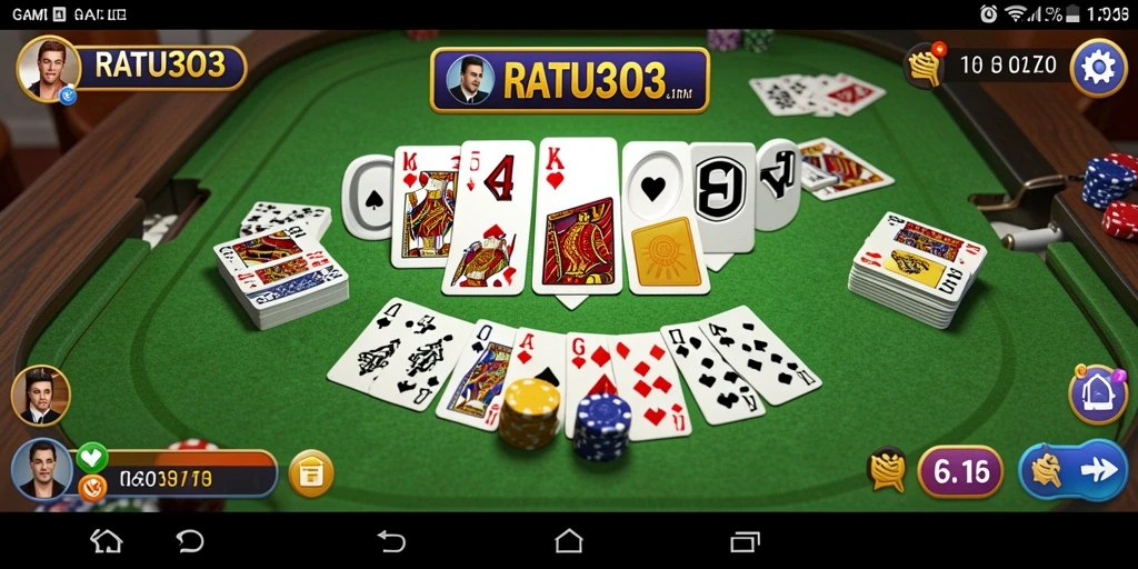 Gameplay menarik dan kompetitif dalam RATU303.