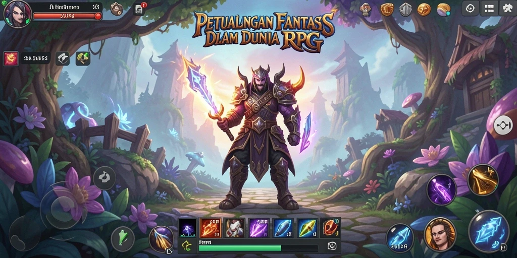 Tampilan gameplay RPG mendebarkan dalam SVIP4 dengan aksi seru.